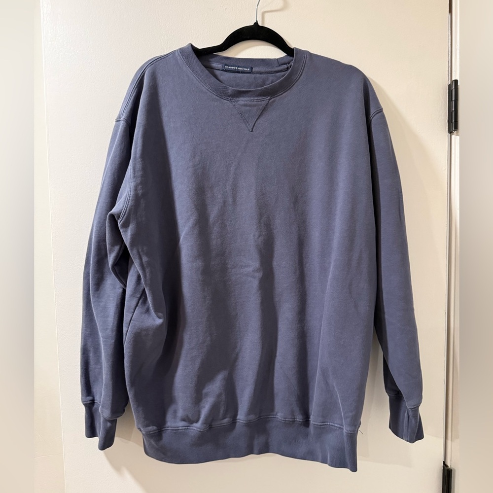 Brandy Melville blue Crewneck Sweater